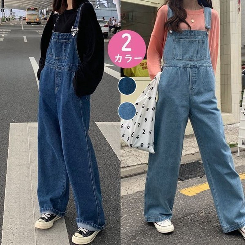サロペットオーバーオールレディースワイトパンツ薄手ロングパンツゆったりボトムス大きいサイズカジュアル安い春夏30代40代50代オシャレ着痩せ 通販  LINEポイント最大0.5%GET | LINEショッピング
