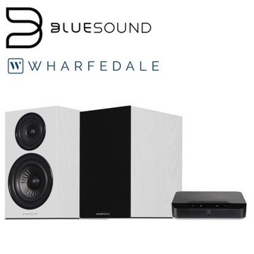 BLUESOUND POWERNODE EDGE + Wharfedale Diamond 12.2 音響組合