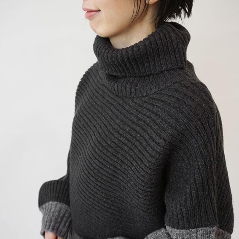 ケレン ニット レディース KELEN LAYERED KNIT TOPS レイヤード ニット