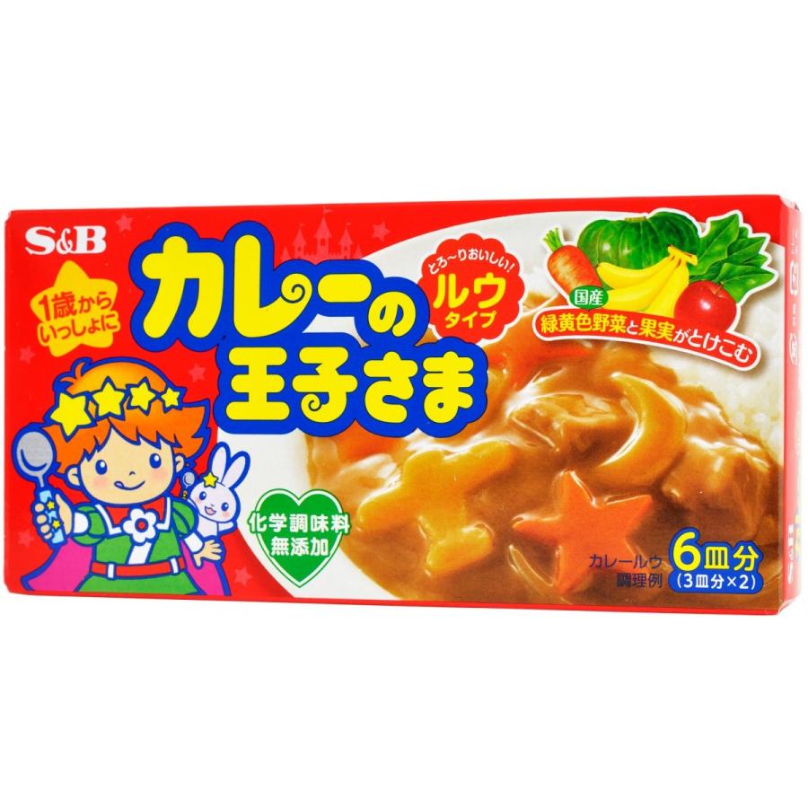 エスビー　カレーの王子さま　ルゥタイプ