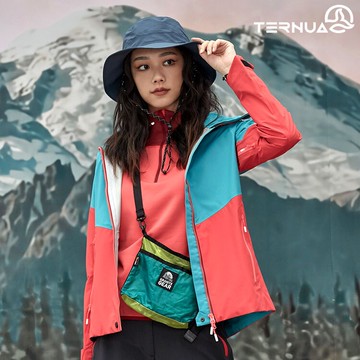 TERNUA 女shelltec 3Layer 防水透氣連帽外套1643242 / 城市綠洲
