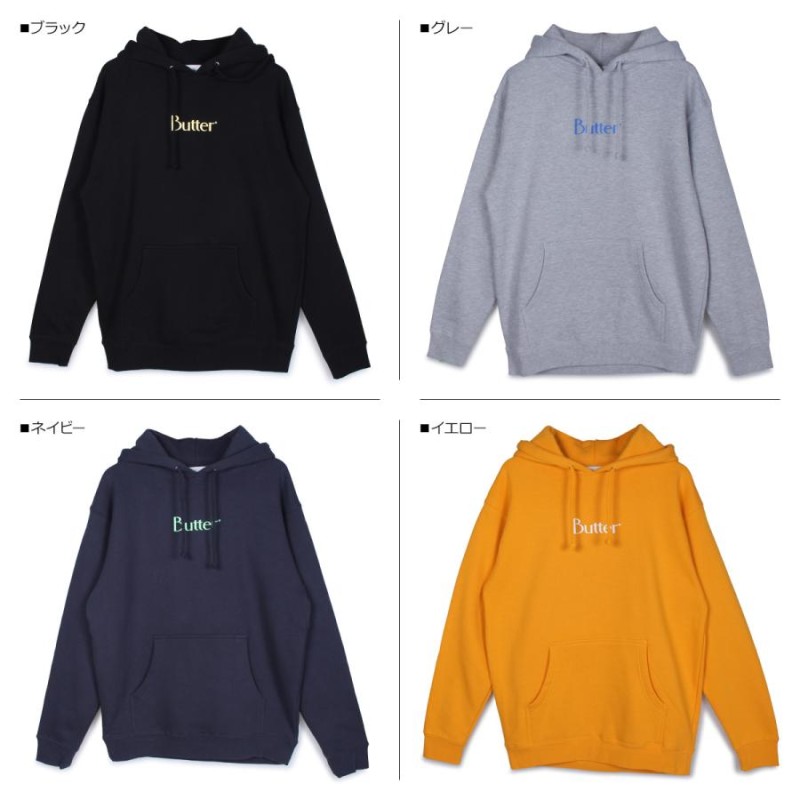 バターグッズ BUTTER GOODS パーカー スウェット プルオーバー メンズ