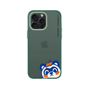 iPhone 15 Pro Max Clear 憂墨綠 - Paiheme Studio - 狸貓偷偷看