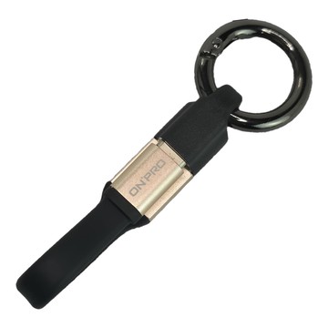 ONPRO UC-TCKR 時尚隨行 Type-C 鑰匙圈式充電傳輸線  11.6cm  1條  金色