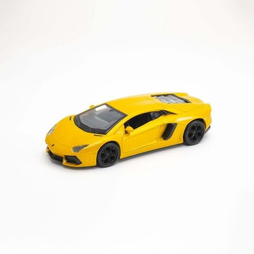 【WELLY 威利】4.75吋 藍寶堅尼 Aventador Coupe 雙門跑車模型