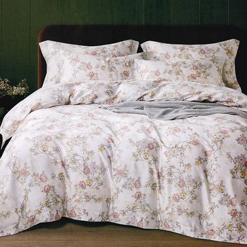 LM70/奧地利100%萊賽爾涼感60支純天絲TM/全鋪棉床包枕套兩用被套