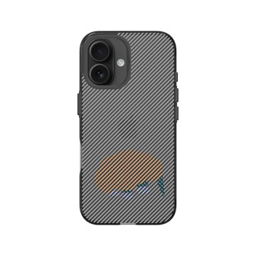 iPhone 16 JellyTint 酷墨灰 - None - 長吻針鼴 - 線條版