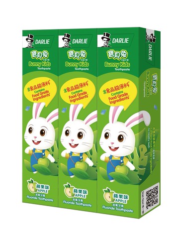 DARLIE好來兒童牙膏40g*3入(蘋果&草莓隨機出貨)