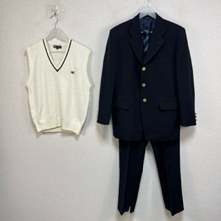 制服 岡山明誠学院制服(男子) くろし
