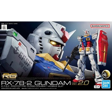 星矢TOY 板橋實體店面 RG 1/144 鋼彈 Ver.2.0 RX-78-2 初鋼 GUNDAM 快速出貨🚚 40