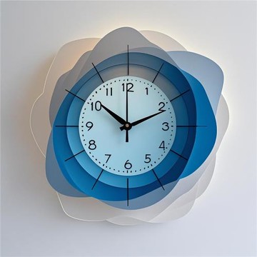 法式古風鐘表家用裝飾掛鐘客廳創意簡約靜音餐廳掛墻奶油時鐘