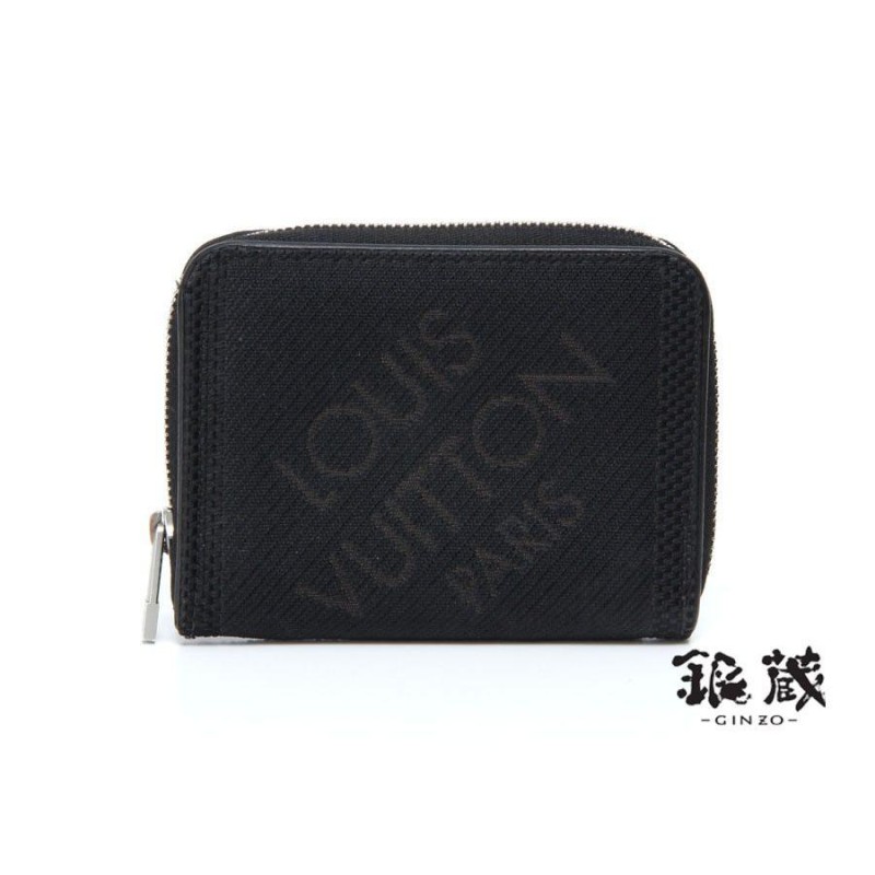 ルイヴィトン LOUIS VUITTON ダミエジェアン ジッピーコインパース黒