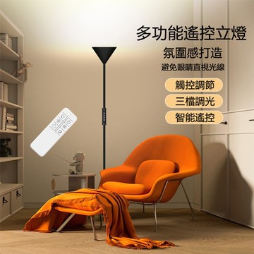 臥室落地睡眠小夜燈 18W護眼立燈 落地檯燈 氛圍燈 遙控款無極調光