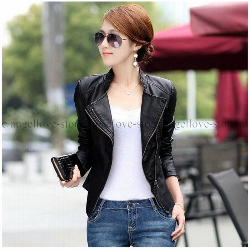 秋冬新作 春 ライダース 革ジャン ジャケット ブルゾン ジャンパー レディース人気 通販 Lineポイント最大get Lineショッピング