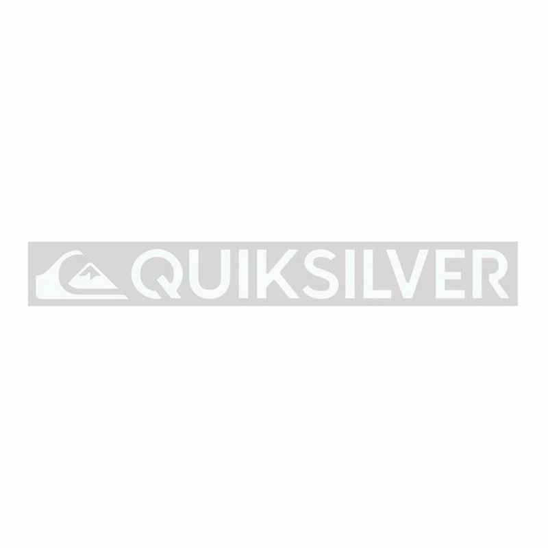 アウトレット価格 クイックシルバー Quiksilver ロゴ 転写ステッカー Qoa Wht Mens 通販 Lineポイント最大0 5 Get Lineショッピング