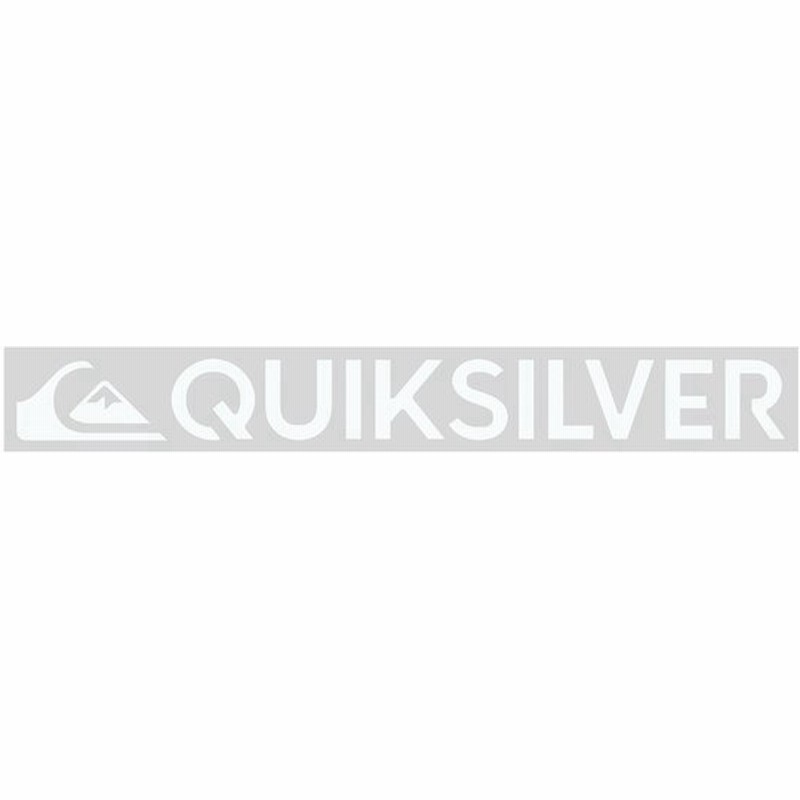 アウトレット価格 クイックシルバー Quiksilver ロゴ 転写ステッカー Qoa Wht Mens 通販 Lineポイント最大0 5 Get Lineショッピング