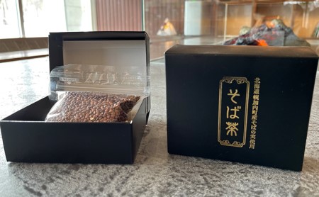 北海道幌加内町 石臼半生そばそば茶セット