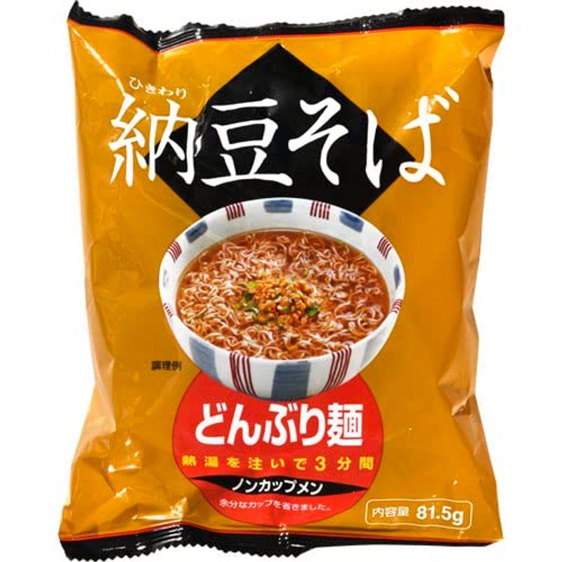 ムソー どんぶり麺・納豆そば ８１．５ｇ