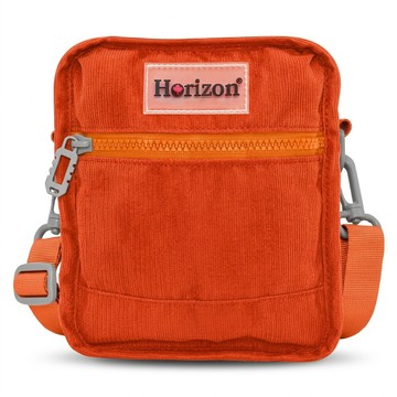 Horizon 天際線 厚片吐司斜背小包 801-HZ-UB007OR  甜柑橘  17 x 7 x 18cm  1個