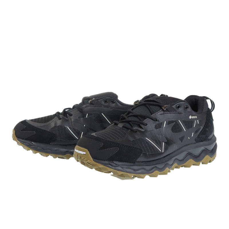 MIZUNOシューズWAVE MUJIN TL GTX D1GA221708 防水ブラック | LINE 