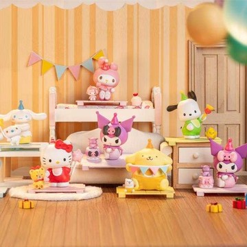 三麗鷗Sanrio 歡樂頌系列微盒 盲盒(隨機出貨)