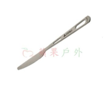 【【蘋果戶外】】TIPRO TKF-214HL【戶外刀】鈦刀 (附 收納袋) 鈦餐具 鈦鍋子 鍋具 純鈦 台灣品牌