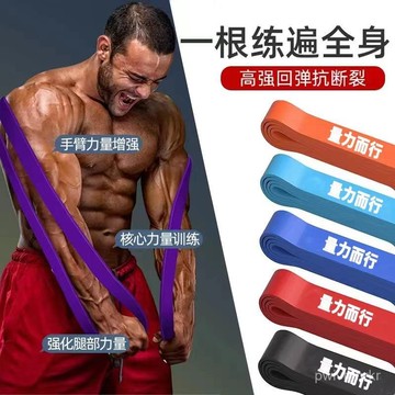 彈力帶阻力帶力量訓練健身彈力繩男女拉力帶練肩膀引體嚮上輔助帶 L6WI
