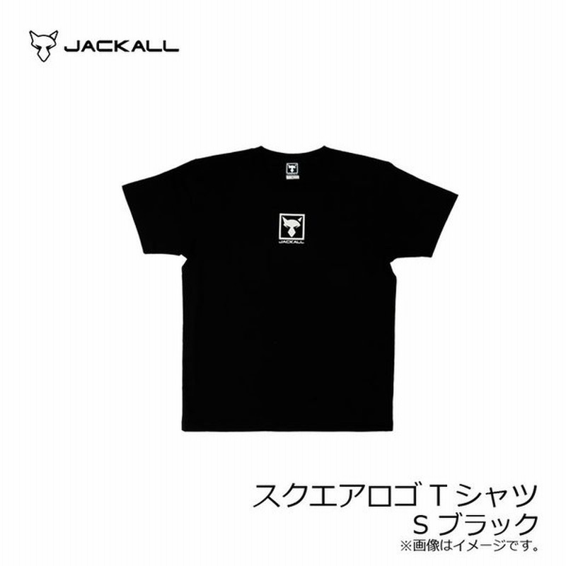 ジャッカル スクエアロゴtシャツ S ブラック 通販 Lineポイント最大0 5 Get Lineショッピング