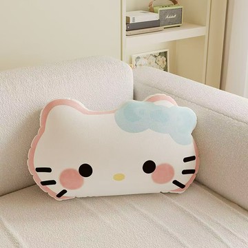 ✨桃園出貨✨hellokitty抱枕可愛靠枕靠墊套沙發客廳裝飾靠枕牀頭牀上飄窗靠墊