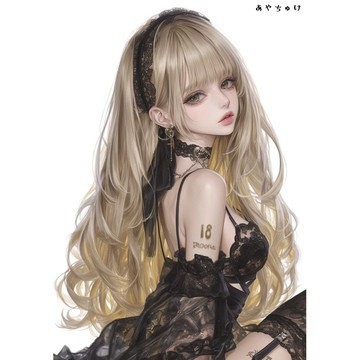【2 月新品 2】07-092-0151 人物貼紙 黃色黑色