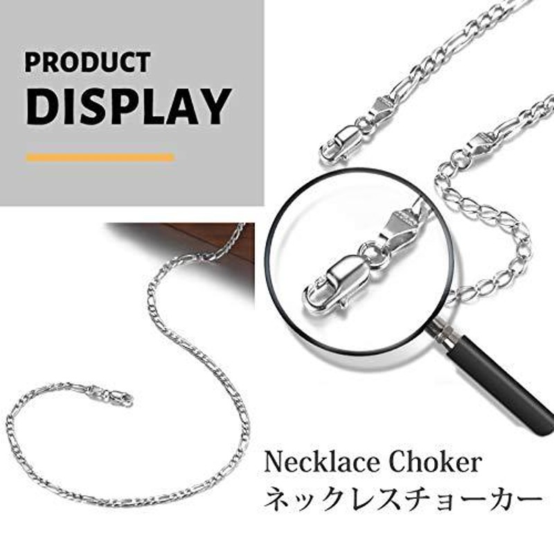 ChainsHouse シンプル チョーカー レディース シルバー925 ネックレス