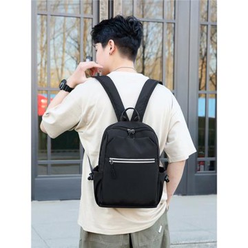 2024新款迷你雙肩背包男小號潮流輕便書包簡約休閑旅行小型小背包