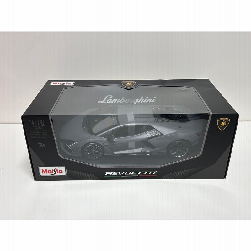 予約品＞ MAISTO 1/18 Lamborghini REVUELTO VULCANO MATT GREY ランボルギーニ レヴェルト マイスト  | LINEブランドカタログ