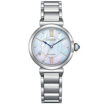 CITIZEN L系列 May bells鈴蘭花光動能女錶 開學新裝備 EM1070-83D