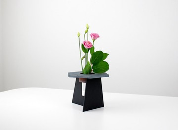 MYK:KENZAN - SHO 150 (takaku 套裝)【瓦片】【花瓶】【花器】【花器底座】【劍山】【花藝】