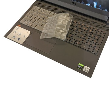 【Ezstick】Dell G15 5510 P105F TPU鍵盤膜｜奈米銀抗菌｜防水可水洗