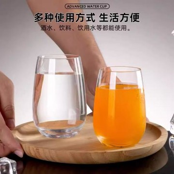 莫吉托雞尾酒杯網紅ins洋酒杯透明PC果汁飲料杯水杯大肚杯柯林杯