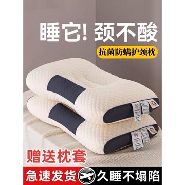 枕頭枕芯可水洗家用一對裝記憶護頸助睡眠枕成人男女學生單人宿舍