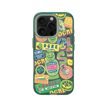 iPhone 16 Pro Clear 憂墨綠 - Shrek - 史瑞克貼紙集