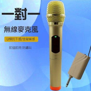 Q&T動圈式1對1無線麥克風 SY-T5306B