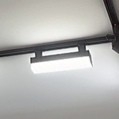 LED 1/2/3/4呎 LED 薩圖恩鋁製軍規級軌道燈 長型軌道燈 大範圍打光軌道燈/MIT 專利品保固1年