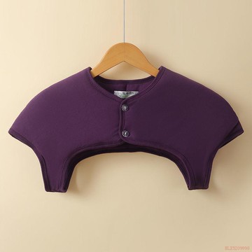 臺灣出貨12H🌈秋冬天加厚護肩膀保暖坎肩中老年睡覺防寒馬甲男女士肩頸防凍披肩