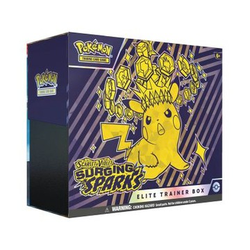 POKEMON 精靈寶可夢 國際版 Scarlet & Violet 超電突圍 Surging Sparks ETB 精英訓練家盒