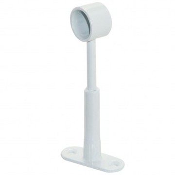 19mm鋅合金管座 白色 1支/袋