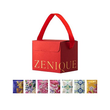 【新年禮物首選】小茶栽堂 zenique 小紅盒手提花草茶禮