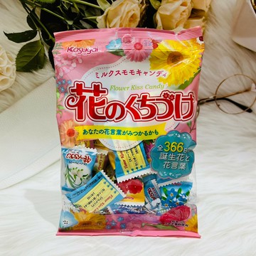 日本 Kasugai 春日井 誕生花&花言葉 花語糖 127g  個別包裝 花語糖 生日花語