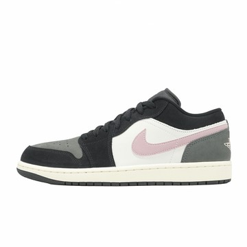 Nike 休閒鞋 Air Jordan 1 Low SE 男鞋 黑 灰 粉 反光 AJ1 II3788-003