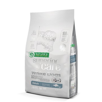 NATURE'S PROTECTION 《小型成犬亮白無穀白魚+磷蝦配方》1.5kg 犬糧