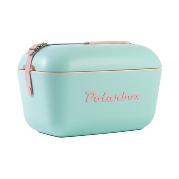 西班牙 Polarbox 12L流行時尚露營野餐保冰盒-塞維亞薄荷綠│保冰桶│保冷箱│長效保冰桶│露營冰桶│露營用品│野餐盒│保冰盒