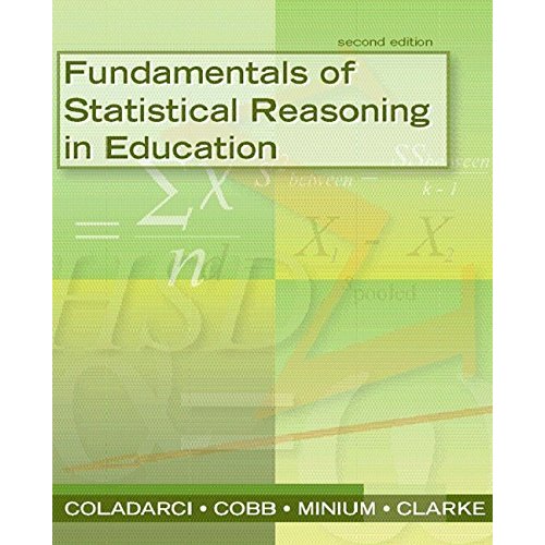 Fundamentals of Statistical Reasoning in Education